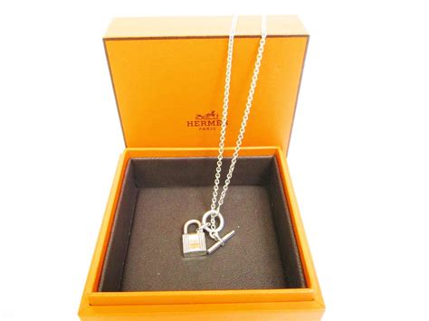 hermes lock pendant|Hermes bracelet second hand.